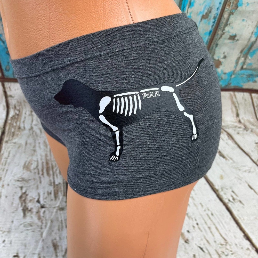 VS PINK Retired Halloween Boyshort Panty XS